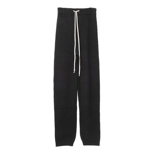 KNIT PANTS - BLACK