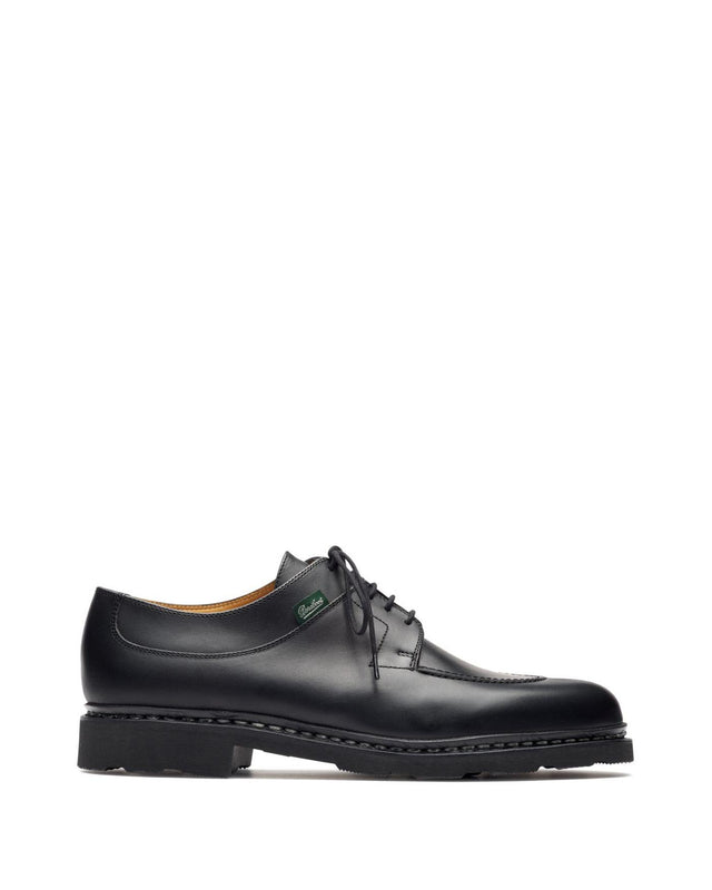 AVIGNON LEATHER SHOES - GRIFF II NOIRE 705109 -LIS NOIR PARABOOT