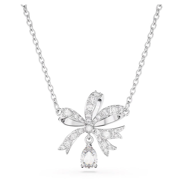 HYPERBOLA NECKLACE - WHITE/RHODIUM PLATED 5647583 WHITE/RHS SWAROVSKI