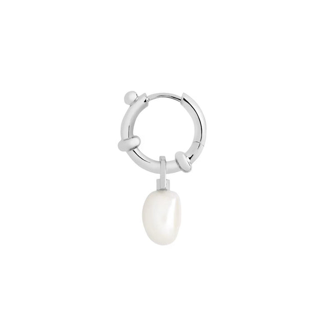 CHA CHA EARRING - SILVER 100881AG -SILVER MARIA BLACK