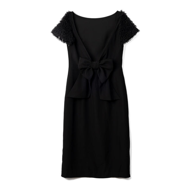 DARING NIGHTS DRESS - BLACK TD044 -BLACK VIKTOR & ROLF