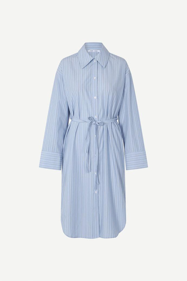 SACATA DRESS 14644 - BRUNNERA BLUE F24200107 Brunnera Blue SAMSOE SAMSOE