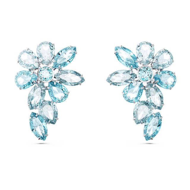 GEMA PENDANT - BLUE/RHODIUM PLATED<BR/> 5666016 BLU/RHS SWAROVSKI
