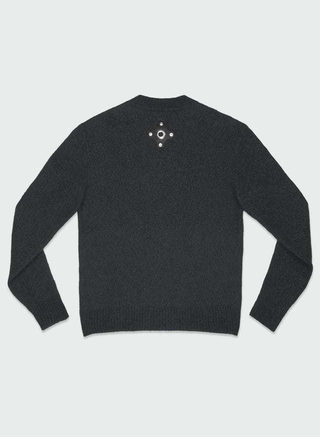 FELT PATCH JUMPER - DARK GREY CGAW23CKNJU41 DARK GREY CRAIG GREEN