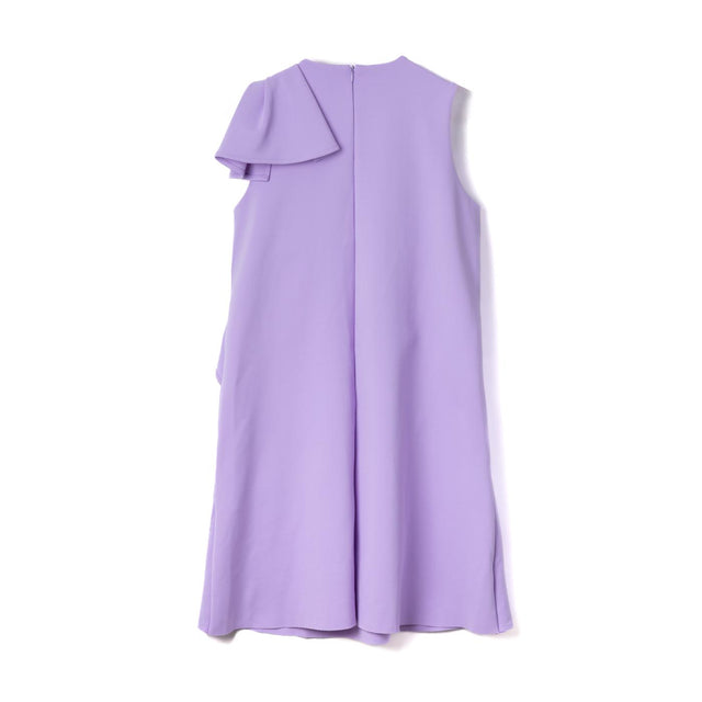 BOW VOLANT DRESS - LAVENDER ED027 -LAVENDER VIKTOR & ROLF