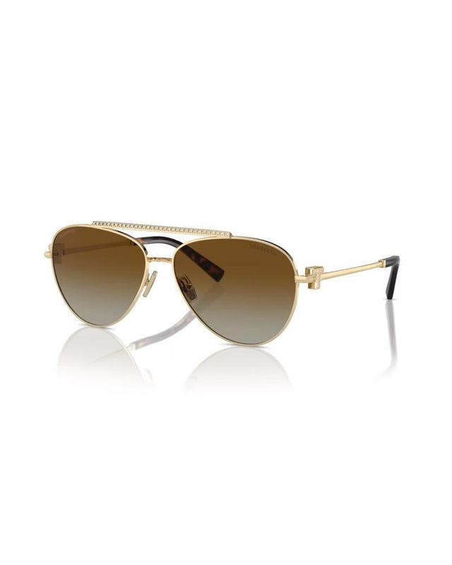SUNGLASSES 0TF3101B - PALE GOLD<BR/> 0TF3101B -6208T5 TIFFANY & CO.