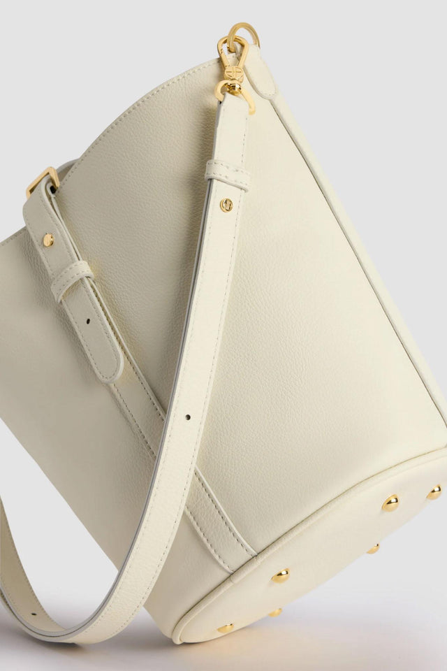 SMALL JP BUCKET BAG - ANGORA