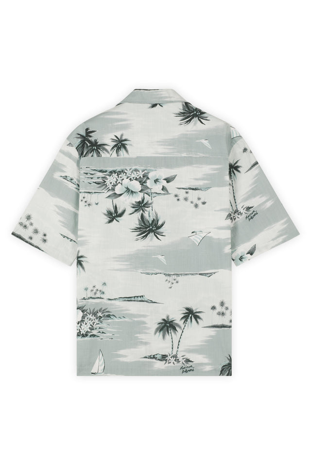 RESORT-SHIRT - SEAFOAM DESIGN MM00402WC4041 -O417 SEAFOAM DESIGN Maison Kitsune