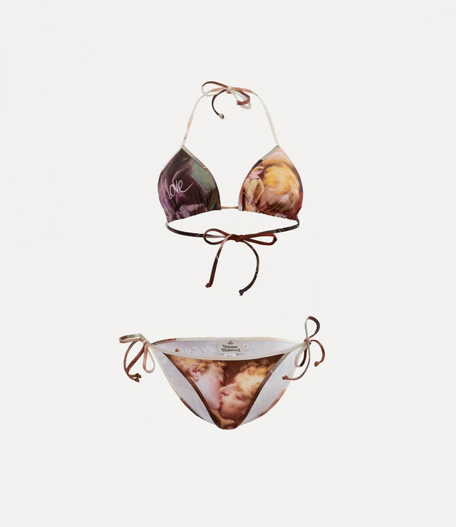 THE KISS TRIANGLE BIKINI - THE KISS 8101000F-J006T O101 Vivienne Westwood