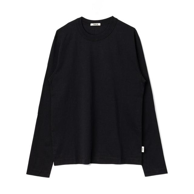 SLEEPING LONG SLEEVED T-SHIRT - BLACK TLH-BLA -Black TEKLA