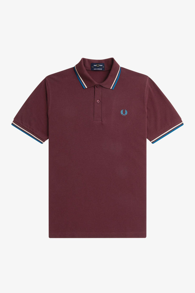 M12 POLO SHIRT - OXBLOOD M12 -W77 OXBLOOD FRED PERRY