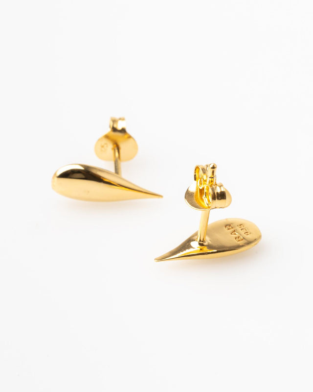 INA EARRINGS - GOLD INA-EA-57 -GOLD BAR JEWELLERY