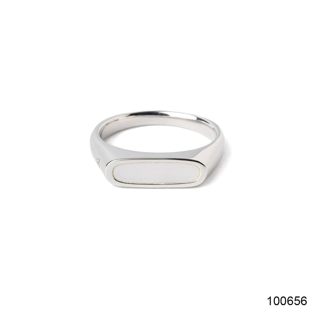 MARIO RING WHITE MOP -  WHITE MOP