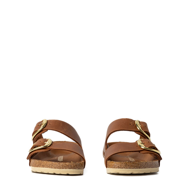 ARIZONA BIG BUCKLE LEOI COGNAC HEX - COGNAC