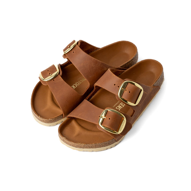 ARIZONA BIG BUCKLE LEOI COGNAC HEX - COGNAC