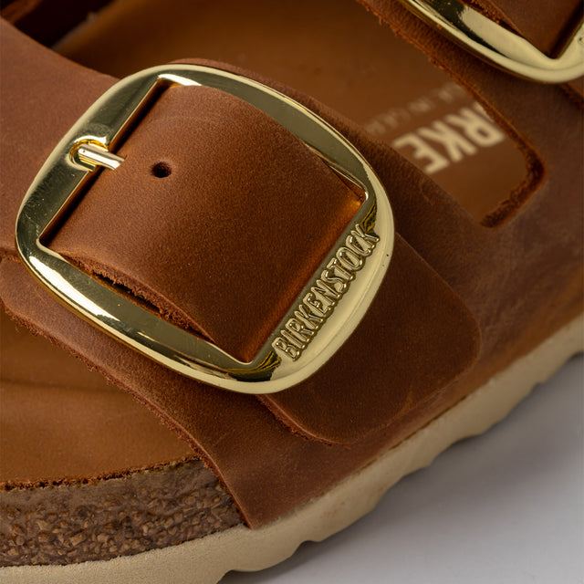 ARIZONA BIG BUCKLE LEOI COGNAC HEX - COGNAC