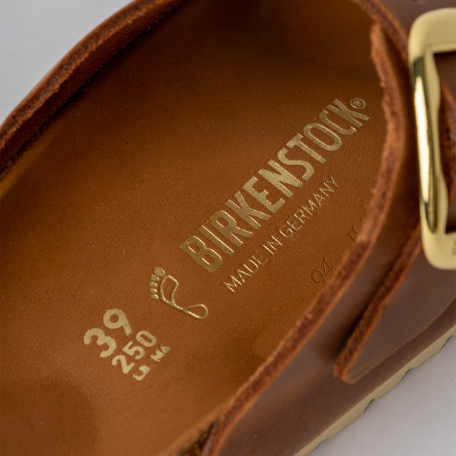 ARIZONA BIG BUCKLE LEOI COGNAC HEX - COGNAC