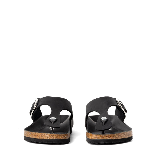 GIZEH BIG BUCKLE LEOI BLACK HEX - BLACK