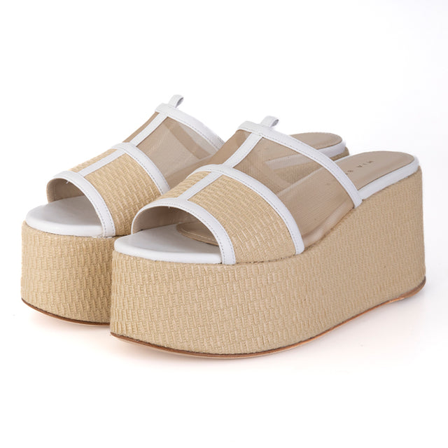 INES FLATFORM - WHITE