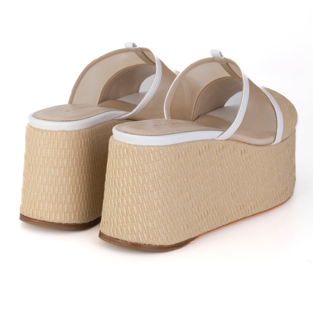 INES FLATFORM - WHITE