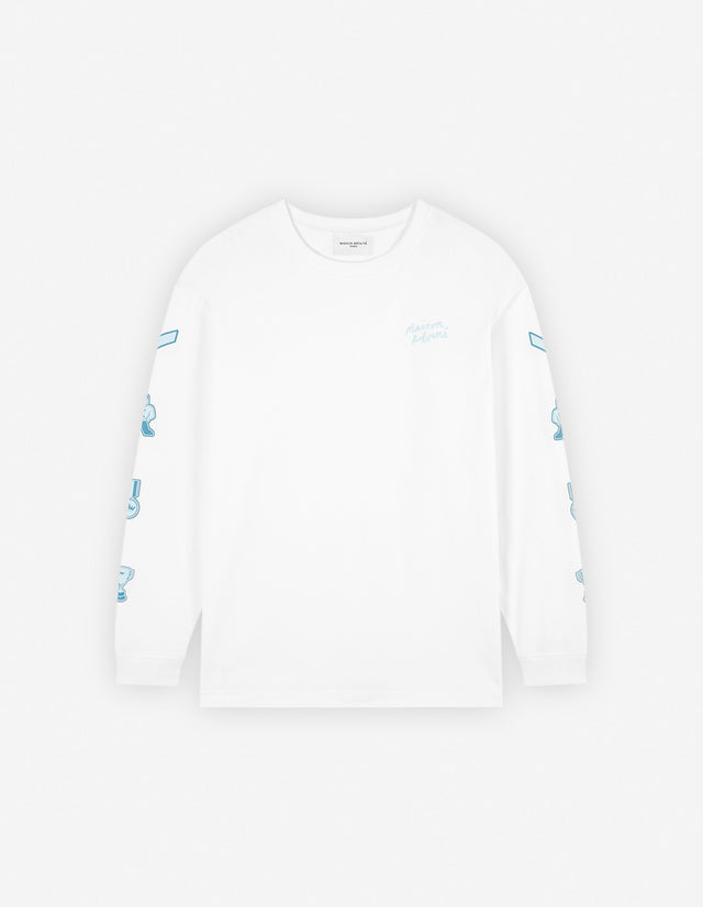 Maison Kitsune LM00120KJ0118WHITE