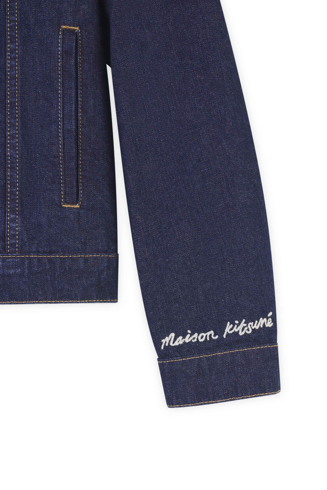 Maison Kitsune LW02107WW0081WASHED INDIGO