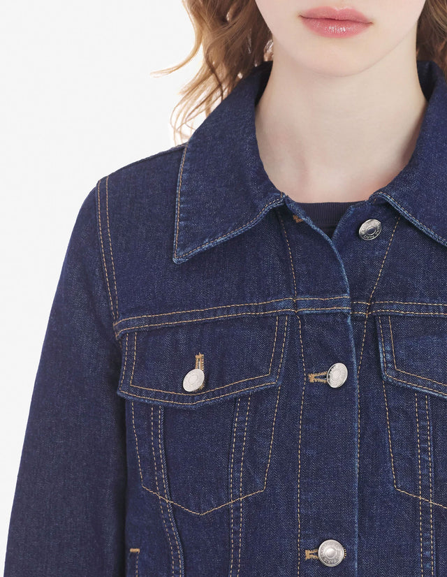 Maison Kitsune LW02107WW0081WASHED INDIGO