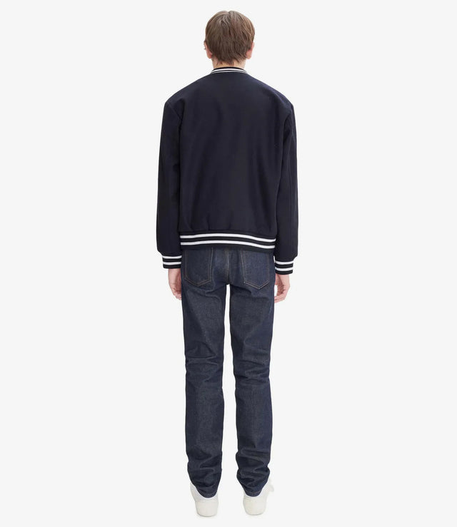 A.P.C. WOANW-M02974HEATHER DARK BLUE