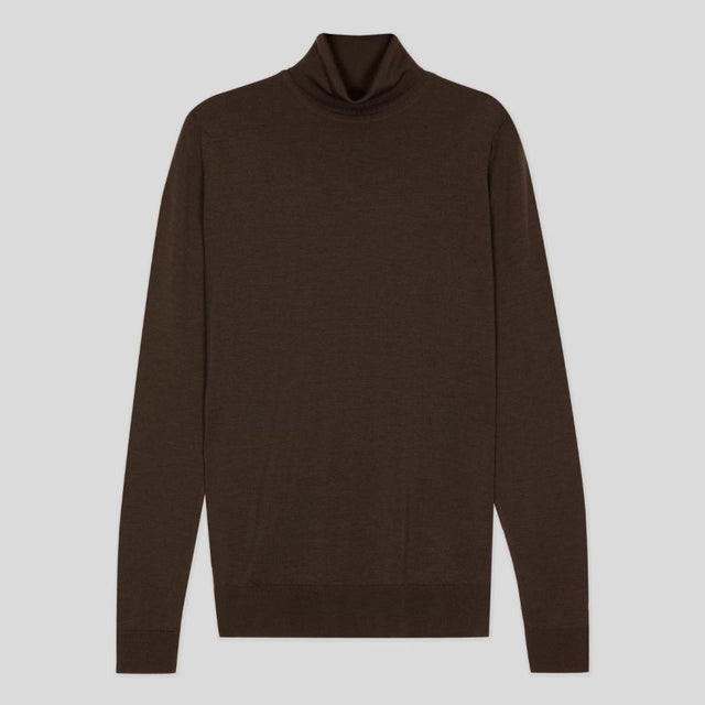 John Smedley CHERWELL PULLOVER ROLL NECK LSTRUFFLE