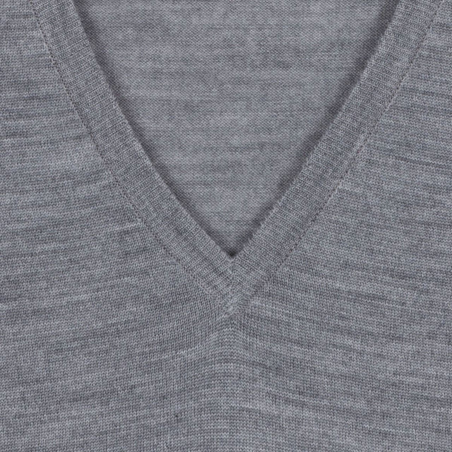 John Smedley SHIPTON PULLOVER VN LSSILVER