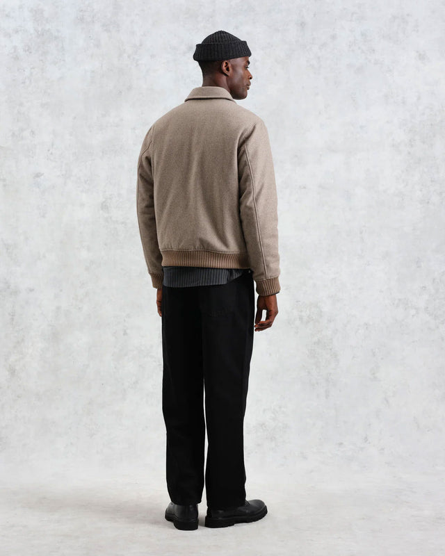 WAX LONDON AW24-JKT-KNO-BKN-NAT-NATURAL