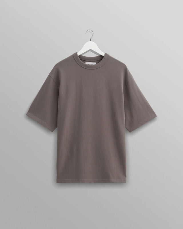 WAX LONDON AW24-TEE-MIL-BLP-DKG-DARK GREY