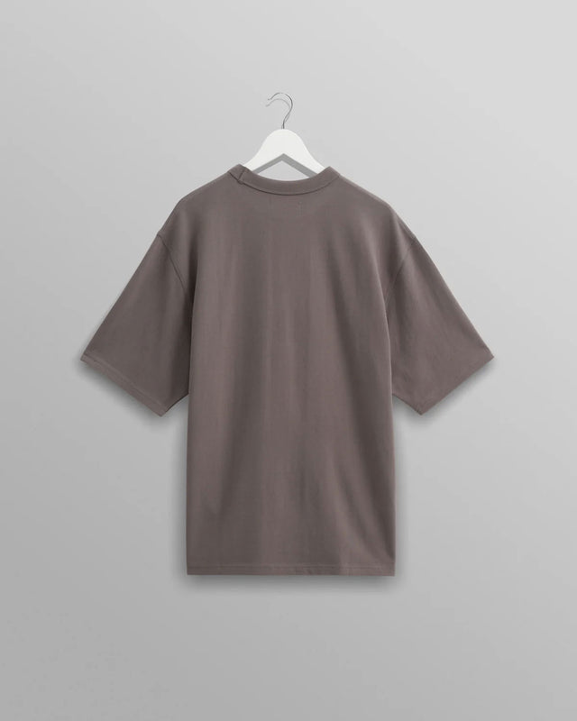 WAX LONDON AW24-TEE-MIL-BLP-DKG-DARK GREY