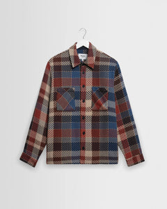 WHITING OVERSHIRT PIKE CHECK - RUST/MULTI