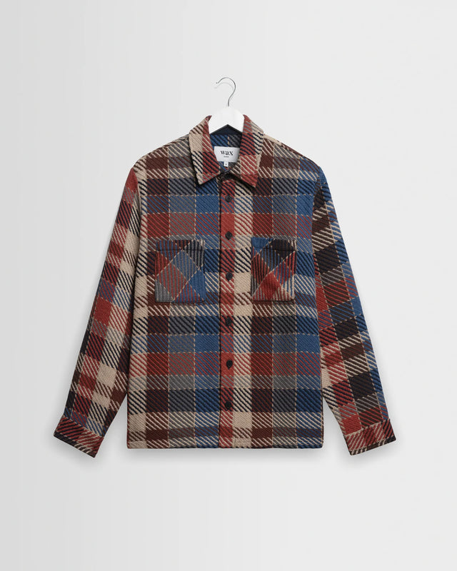 WHITING OVERSHIRT PIKE CHECK - RUST/MULTI
