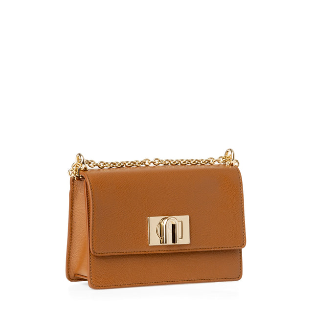 FURLA 1927 MINI CROSSBODY 20 - COGNAC