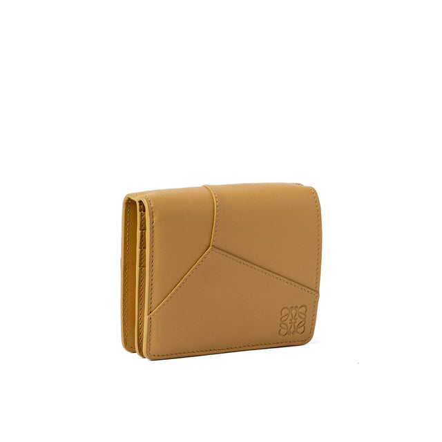 PUZZLE EDGE COMPACT ZIP WALLET - SAHARA