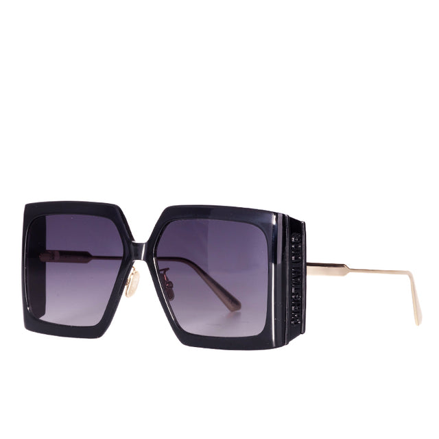 DIOR SOLAR S2U WOMAN- SHINY BLACK