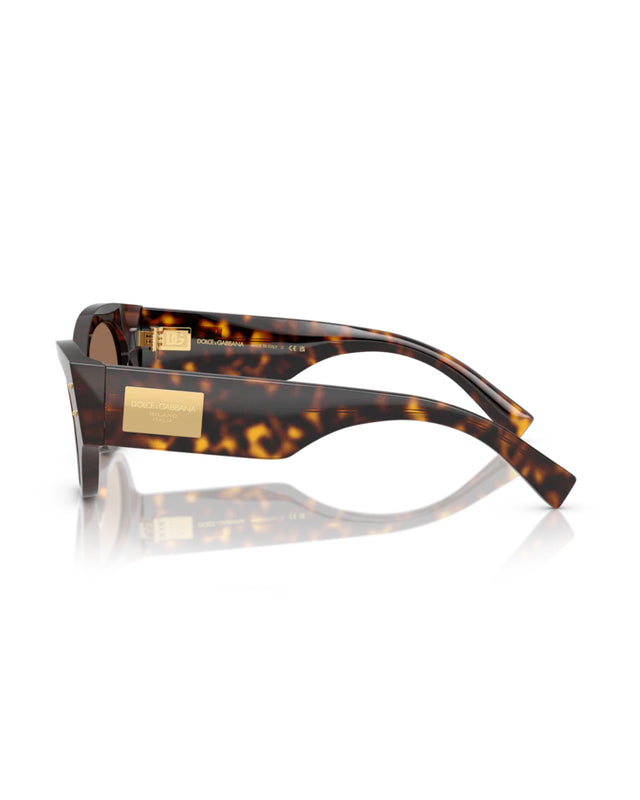 SUNGLASSES 0DG4480 - HAVANA BROWN 0DG4480 -502/73 DOLCE & GABBANA 