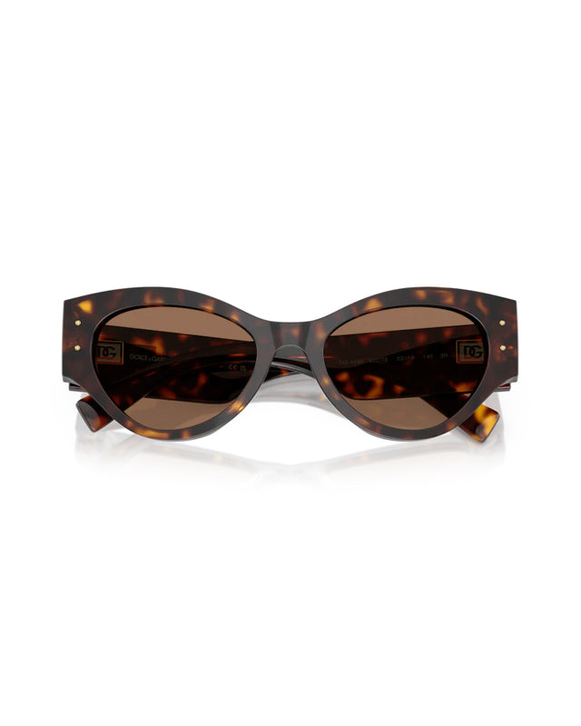 SUNGLASSES 0DG4480 - HAVANA BROWN 0DG4480 -502/73 DOLCE & GABBANA 