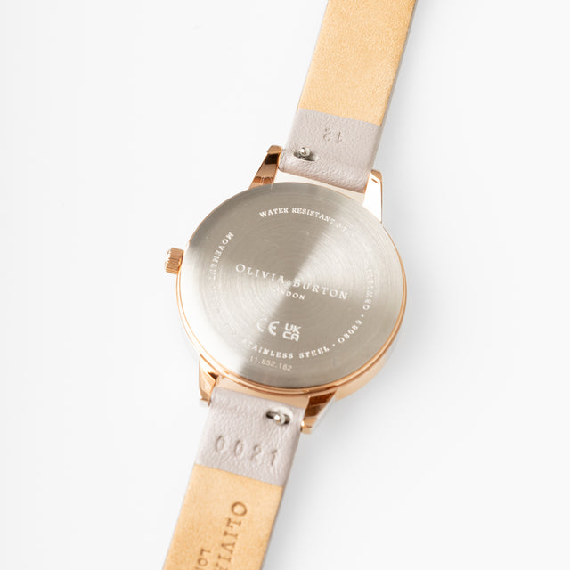 MARBLE FLORALS FLORAL FREY/ RG - FLORAL GREY/ ROSE GOLD