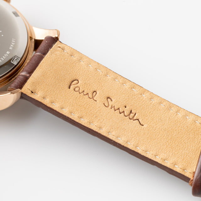 Block IPG-Gold Strap - BROWN