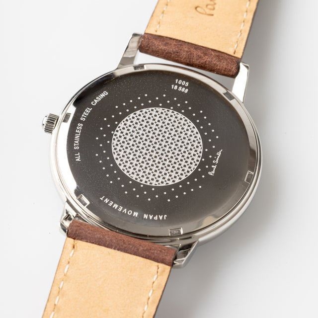 MA 41mm 3 Hands STP SS - BROWN
