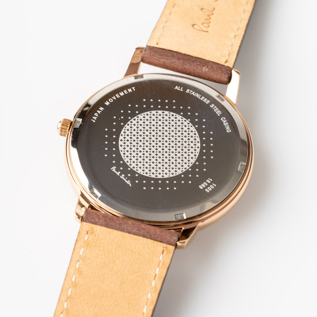MA 41mm 3 Hands STP SS - BROWN