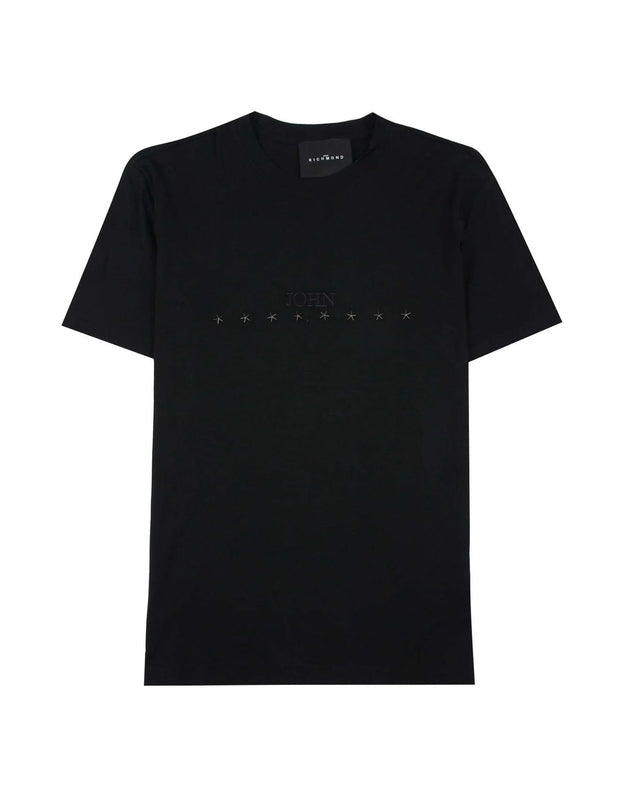 T-SHIRT ROCHAL(REGULAR) - A8-BLACK