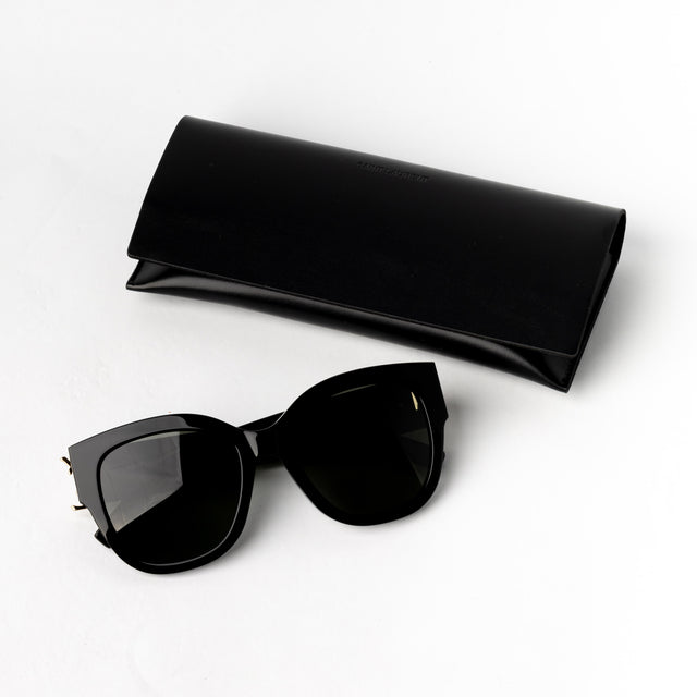 SUNGLASSES - BLACK BLACK GREY