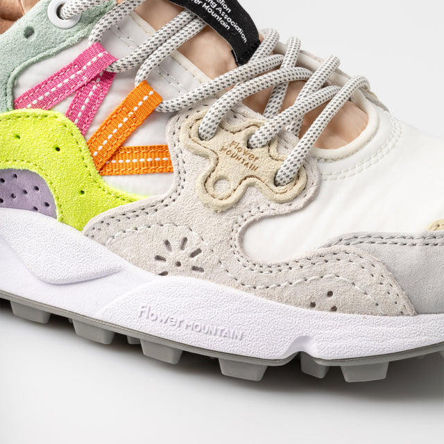 YAMANO 3 WOMAN WHITE/ YELLOW FLUO/ LIGHT GREEN 0012017817.01.1N21 -WHITE-YELLOW FLUO-LIGHT GREEN FLOWER MOUNTAIN 