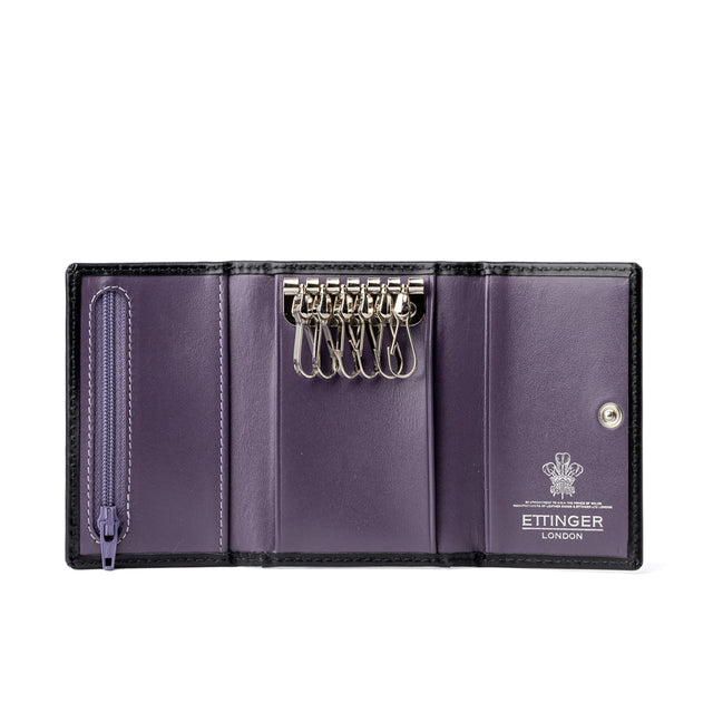 STERLING 6 HOOK KEY CASE PURPLE - PURPLE