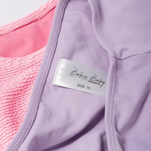 THE VIVIAN BRIEF - ROSE PINK/LILAC