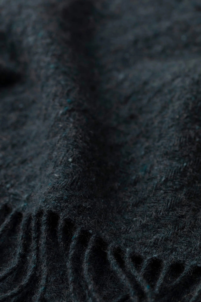 100% Cashmere SFA Fibre Woven Scarf 180x30 - STORM